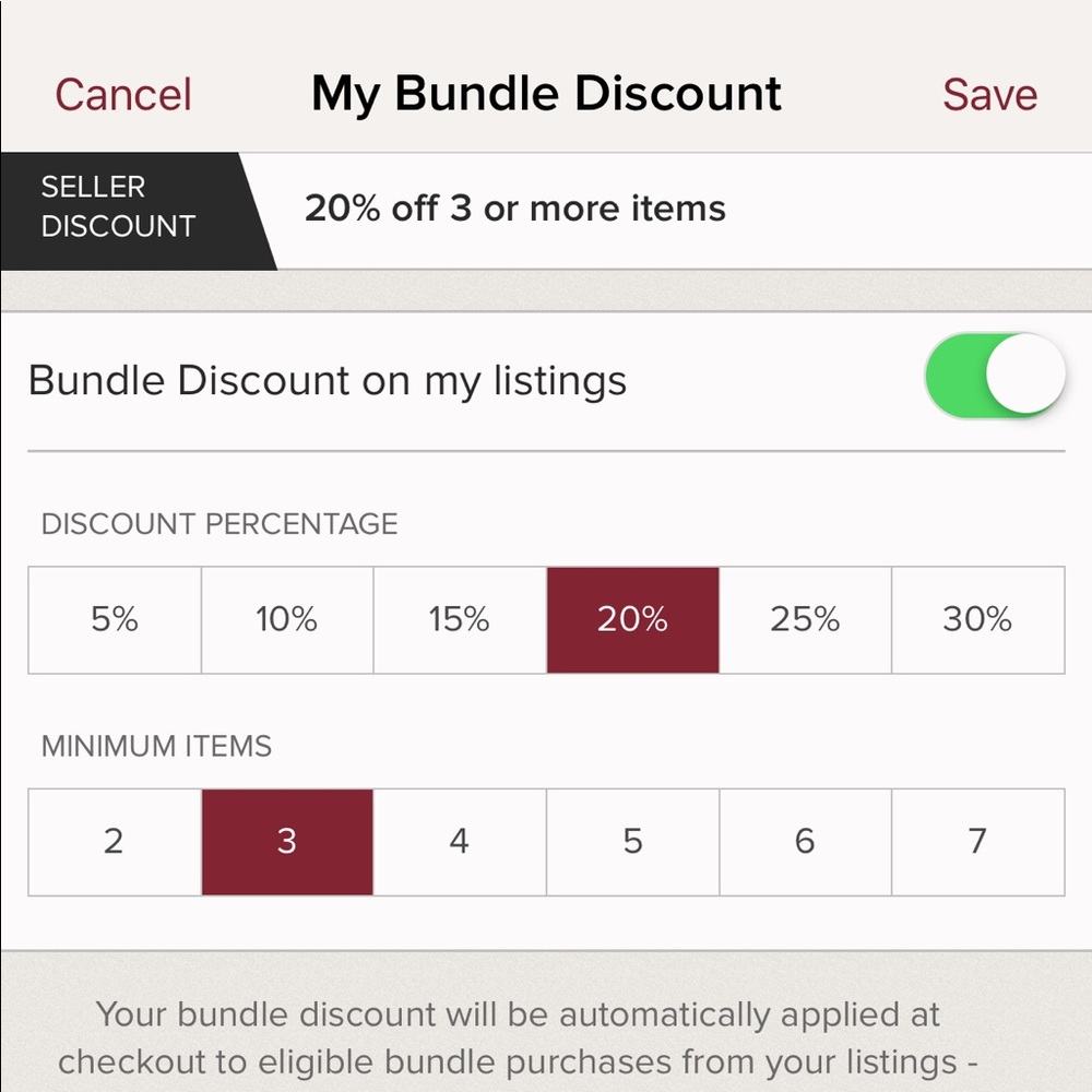 Buy 3 get  20% off!  I want this stuff gone 😊👍🏻
